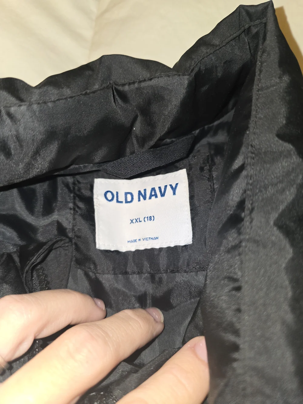 Boy's XXL Old Navy Black Puffer Vest